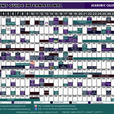 Academic Calendar 2017-18
