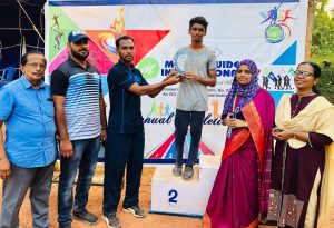 Muhammed Fabil Firoz Grade X, Individual Champion (Senior Boys), Annual Athletic Meet 2018