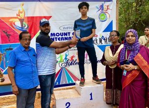 Muhammed Sinan, Individual Champion (Junior Boys), Annual Athletic Meet 2018