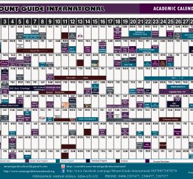 Academic Calendar 2016-17