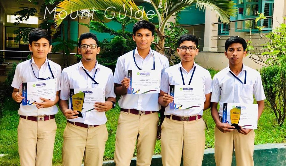 Winners of MGI Science Quiz 2018