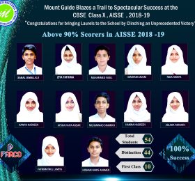 Toppers in CBSE class X, AISSE 2018-19