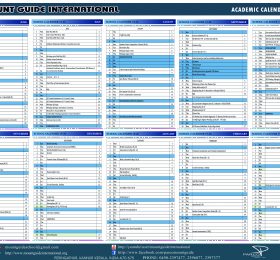 ACADEMIC CALENDAR 2019-20