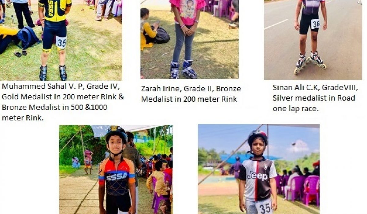 Kannur District Roller Skating Winners 2019-20