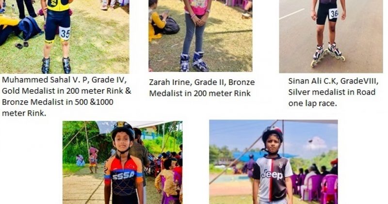 Kannur District Roller Skating Winners 2019-20