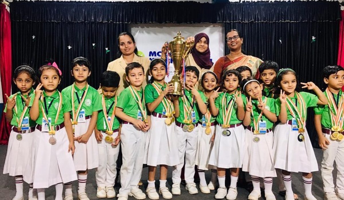 Champions of Annual Sports 2019 (KG Section)