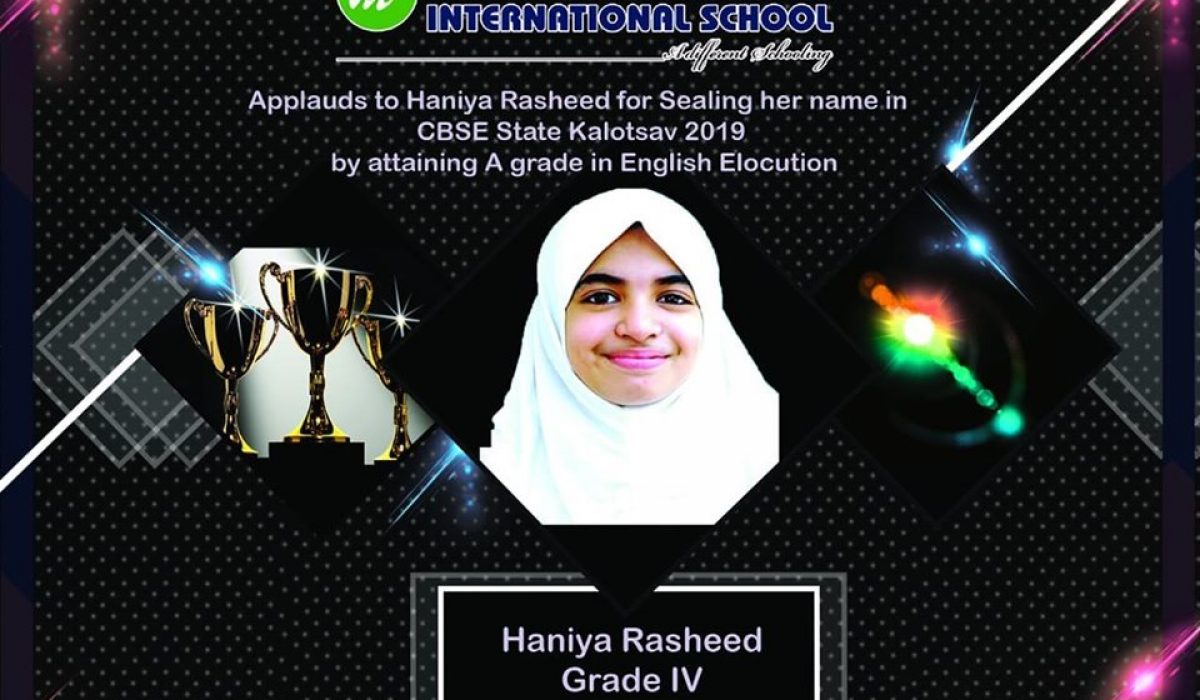 CBSE State Kalotsav 2019 Winner