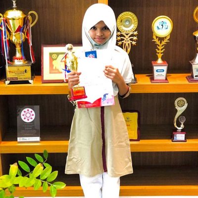 First Rank in English Language Olympiad in International level