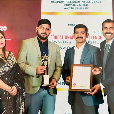 ‘Best School of the Year 2020 Award’ under “Outstanding Academics & Innovative Teaching Approch”.