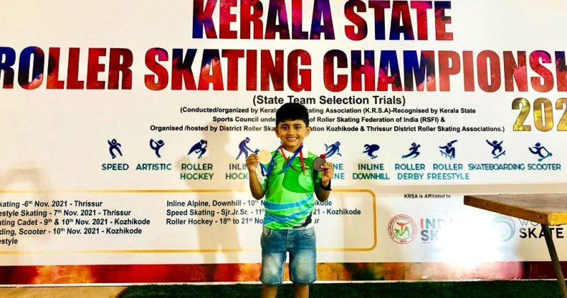 Proved again.. with championships in all participation in Roller Skating…