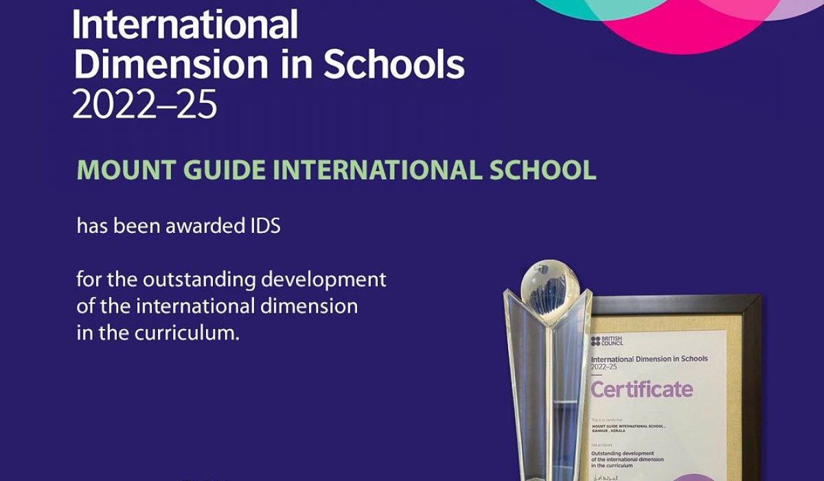 MOUNT GUIDE INTERNATIONAL SCHOOL has been awarded IDS