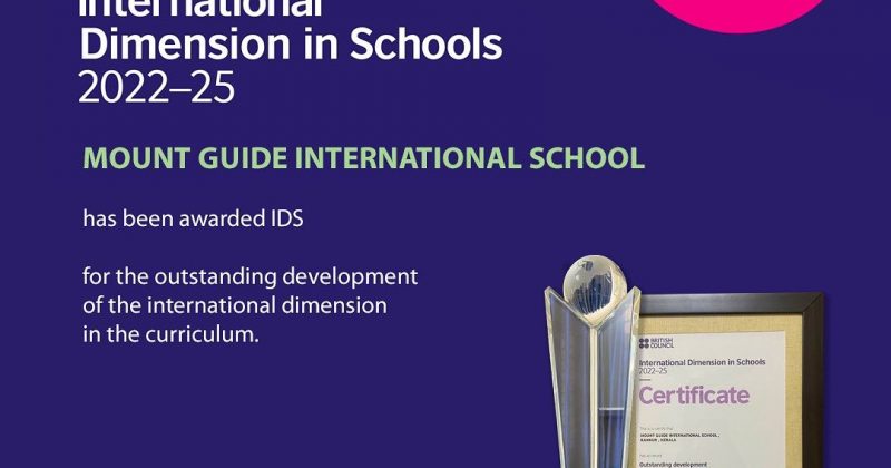 MOUNT GUIDE INTERNATIONAL SCHOOL has been awarded IDS