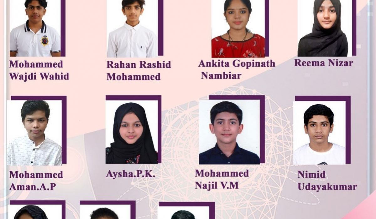 Felicitations to the Budding Scientists of MGI