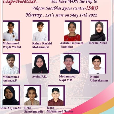 Felicitations to the Budding Scientists of MGI