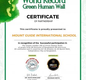 World Record- Green Human Wall