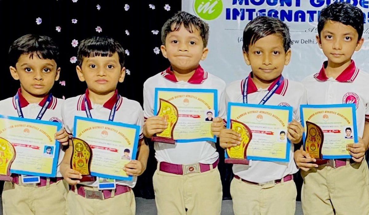 Kudos to our Kiddies who won prizes in the Kids Athletics of Kannur district. Well done Athletes
