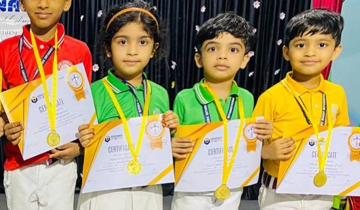 Sahodaya Talent Search Examination | Gold Medal Winners | KG 1