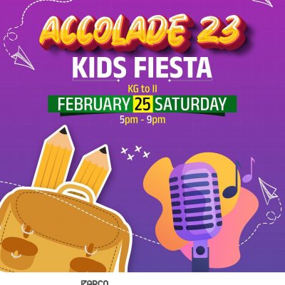 Accolate 2023 | Kids Fiesta LKG-II