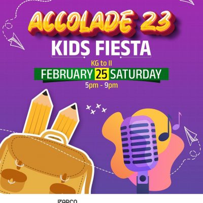 Accolate 2023 | Kids Fiesta LKG-II
