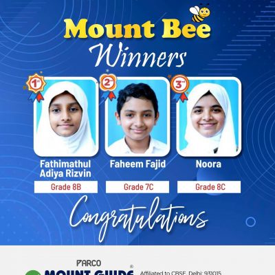 Mount Bee Winners 2023-24